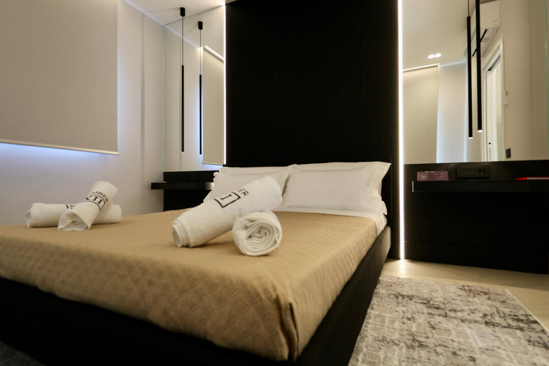 The Penthouse offers comfortable king-size beds, premium linen, and custom-made pillows for a restful night.